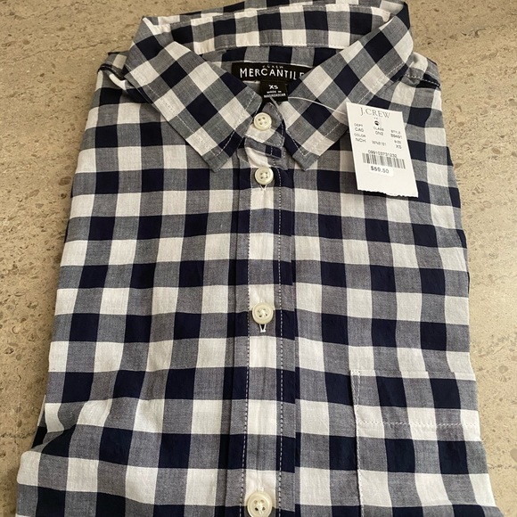 J. Crew Gingham Classic Shirt - Picture 2 of 6